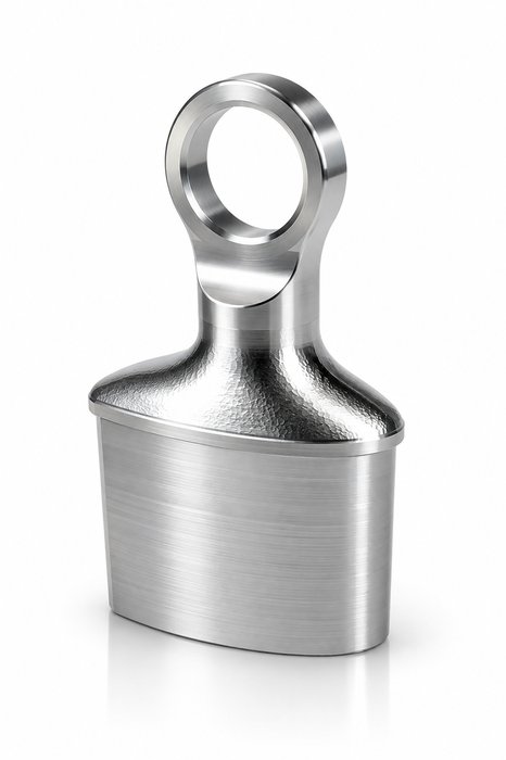 Pièce à anneau de levage sur base ovale