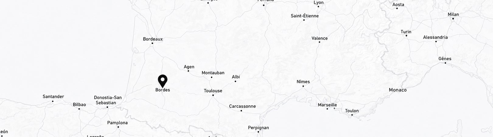 Localisation d'UM-HPM à Bordes, Pyrénées-Atlantiques